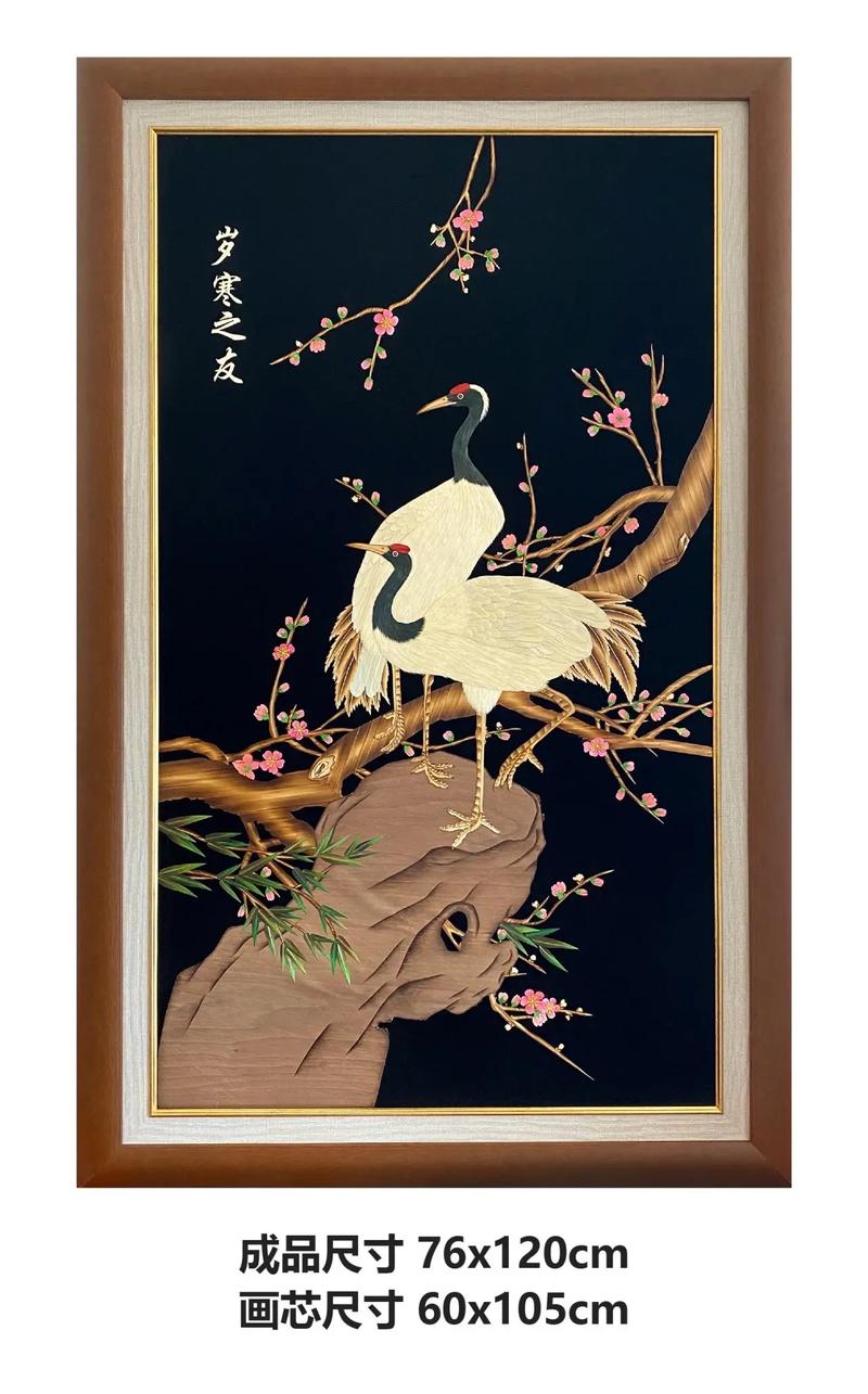 非遺麥稈畫,#純手工打造 #感受國(guó)畫的意境之美 #家居掛畫