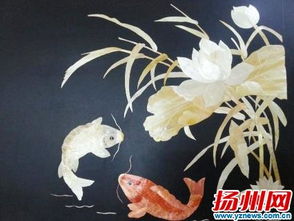 00后 用麥稈作畫